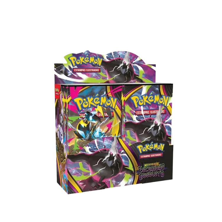 Caixa de Booster ME05 Escuridão Absoluta Pokémon TCG PT-BR