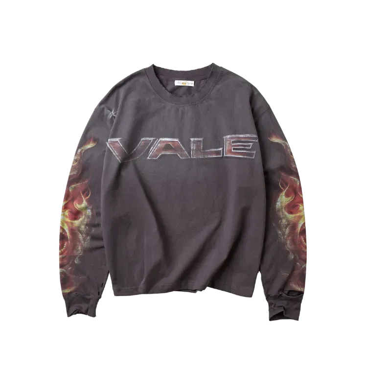 Camiseta Vale Lives Forever Budokai Long Sleeve Black
