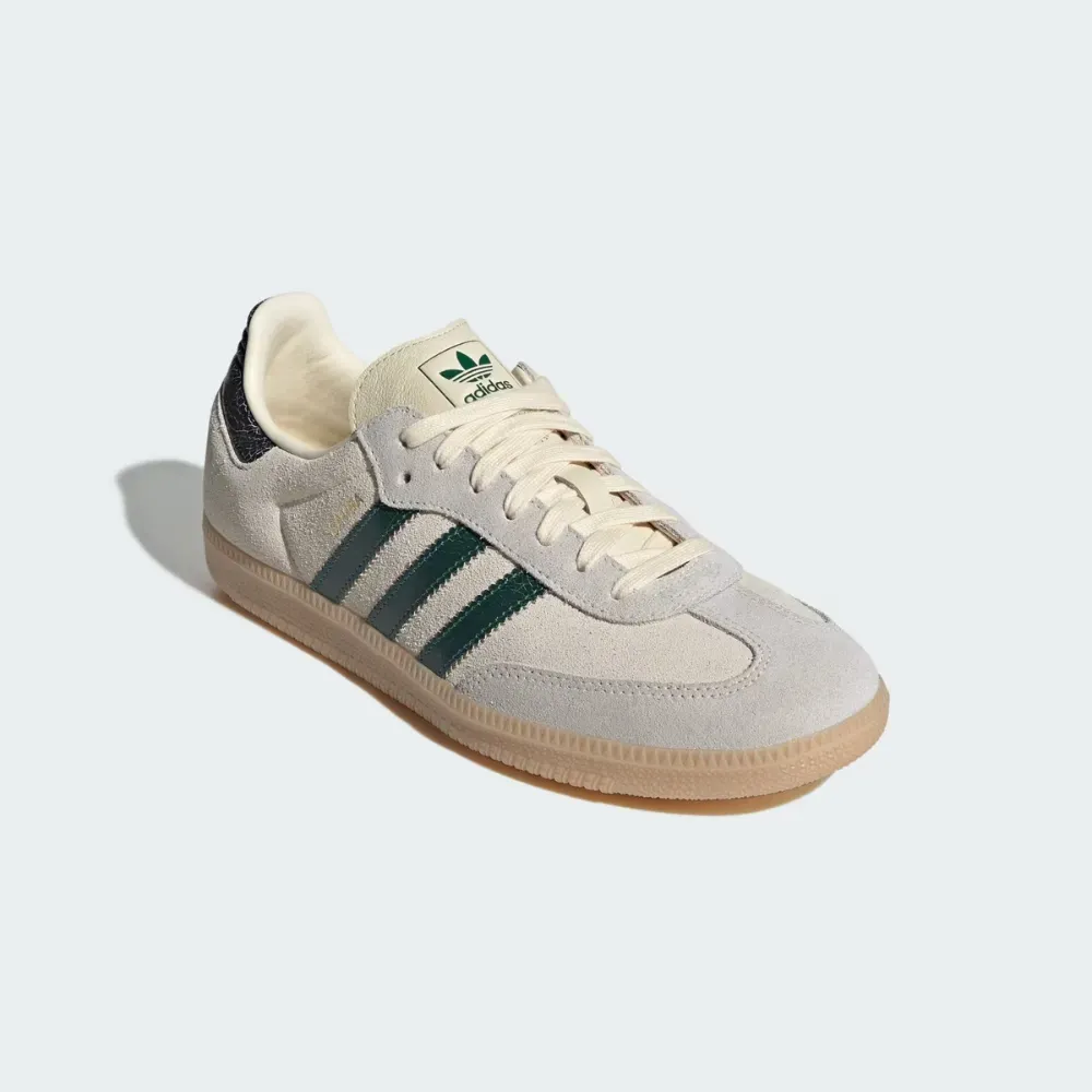 adidas Samba OG Cream White Collegiate Green Magic Beige - Droper