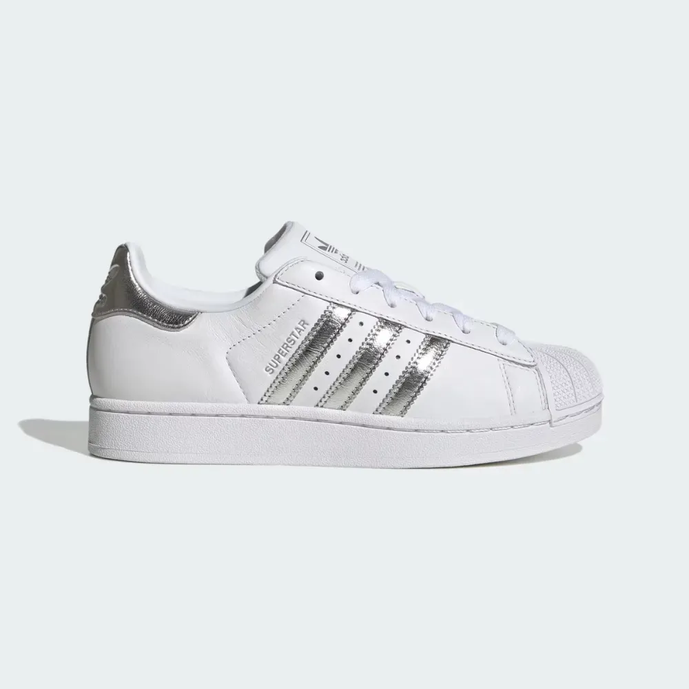 adidas Superstar II Cloud White Silver Metallic foto 1