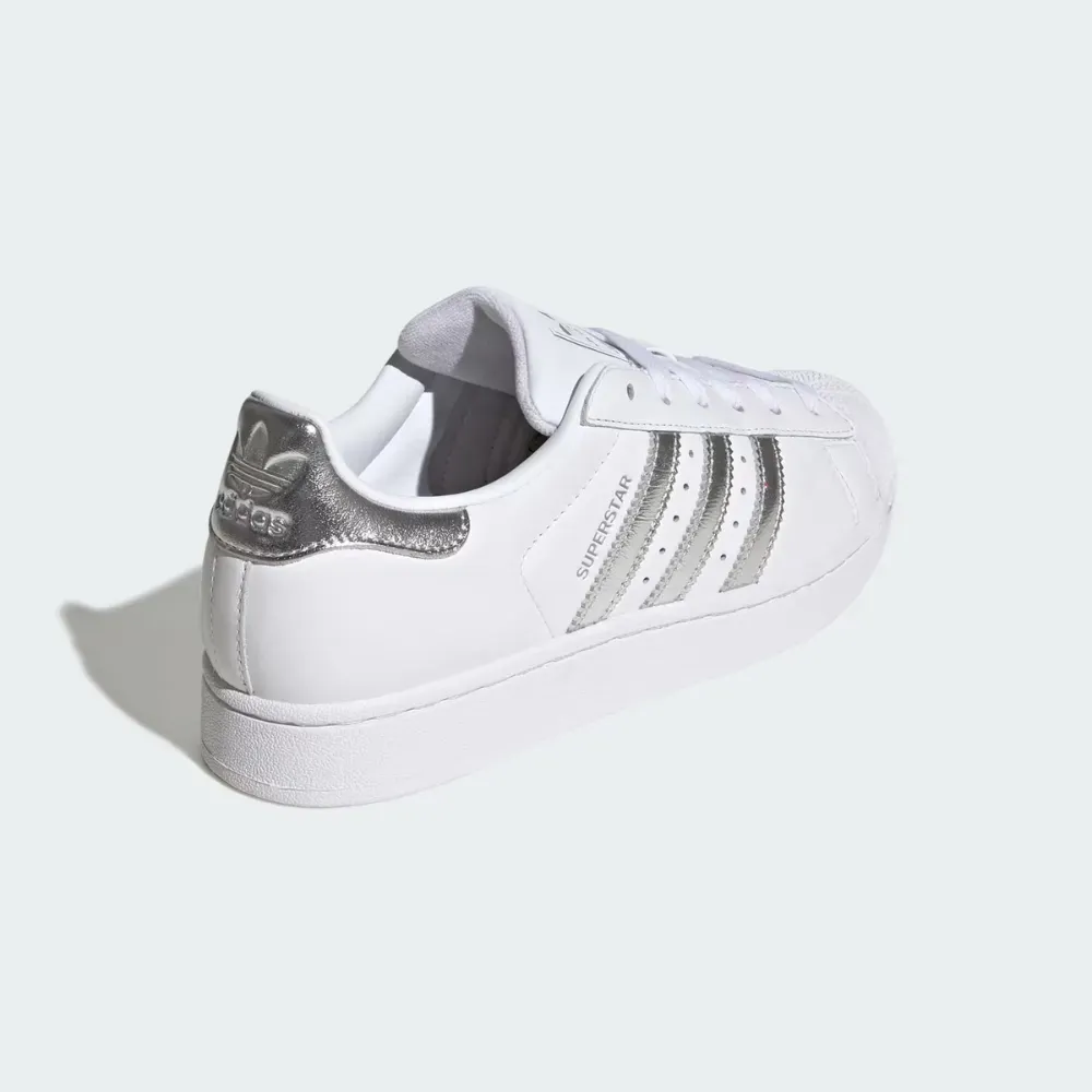 adidas Superstar II Cloud White Silver Metallic foto 4