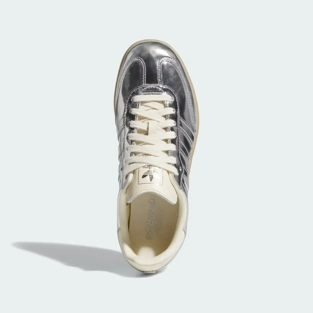 adidas Samba OG Silver Metallic Gum Feminino - Droper