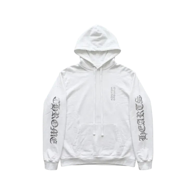 Moletom Chrome Hearts Foil Hoodie White