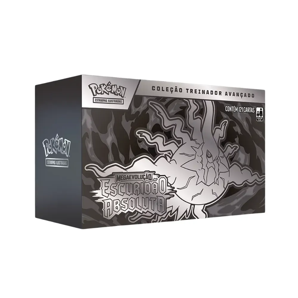 Imagem Coleção Treinador Avançado ETB ME05 Escuridão Absoluta Pokémon TCG PT-BR