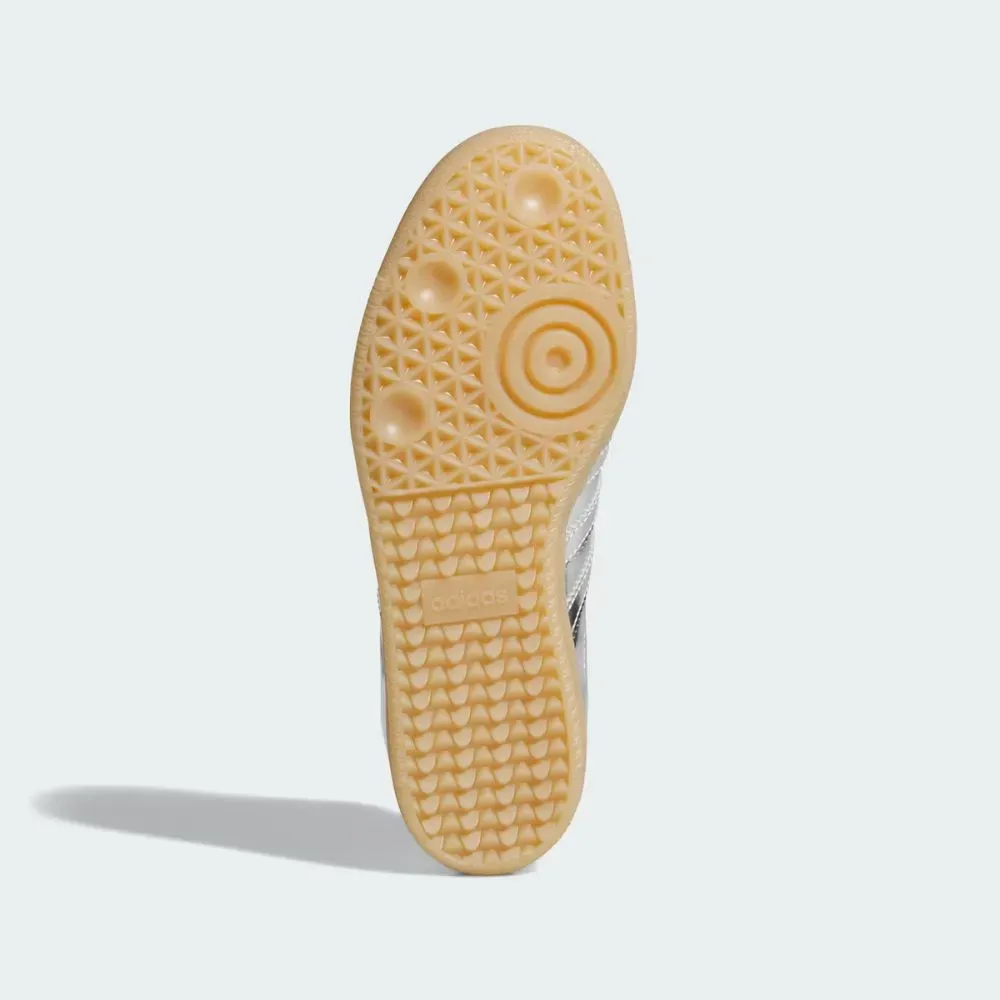 adidas Samba OG Silver Metallic Gum Feminino - Droper