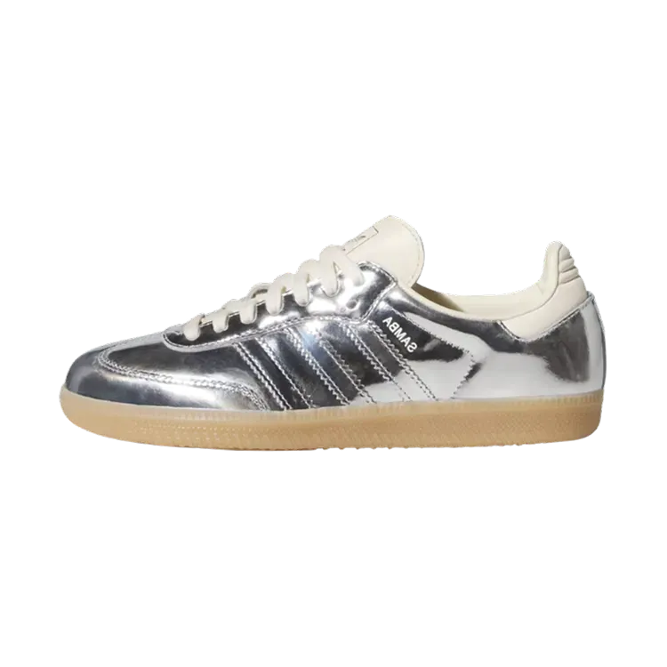 adidas Samba OG Silver Metallic Gum Feminino