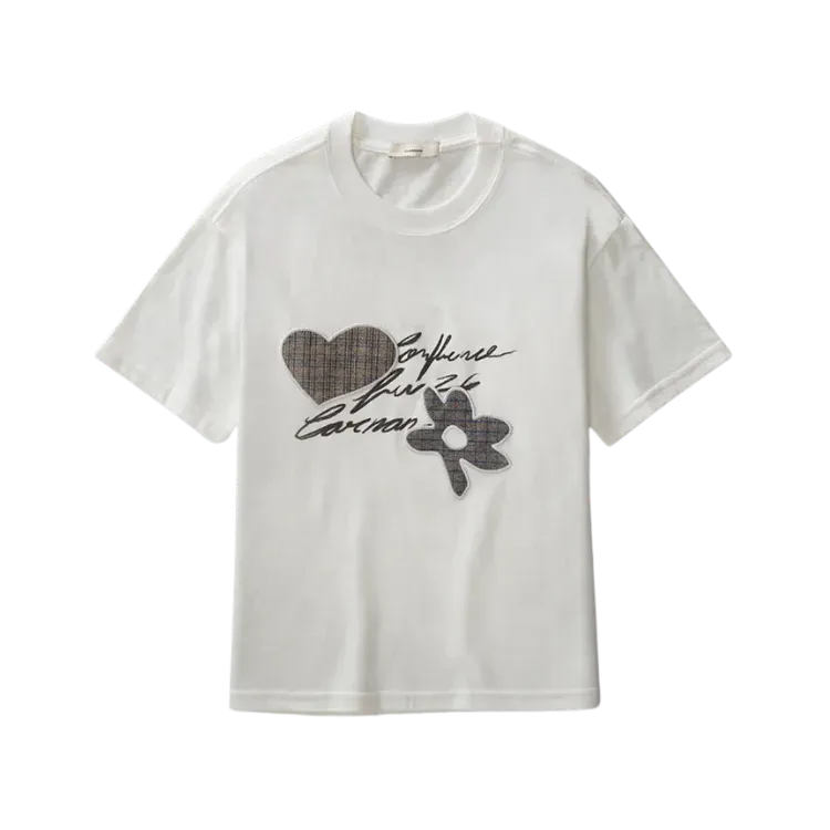 Camiseta Carnan Patch Premium Off White