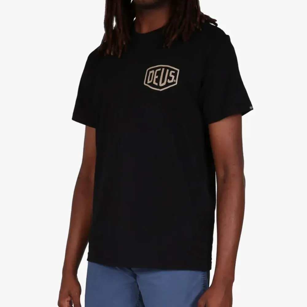 Camiseta Deus Ex Machina São Paulo Motorcycles Regular Fit Black