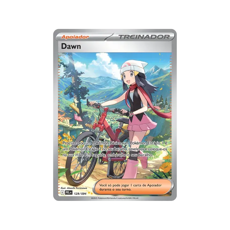 Dawn (129/94) Fogo Fantasmagórico Pokémon TCG