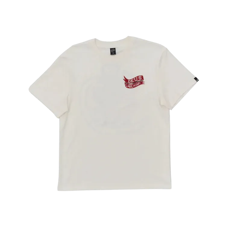 Camiseta Deus Ex Machina Jailer Sappy Box Fit White