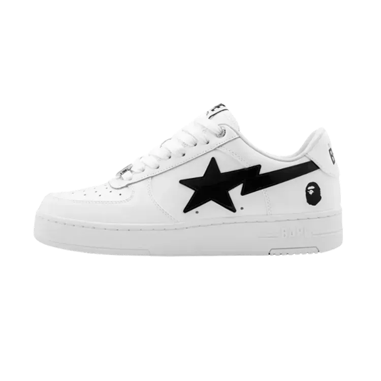 A Bathing Ape Bape Sta #2 White Black