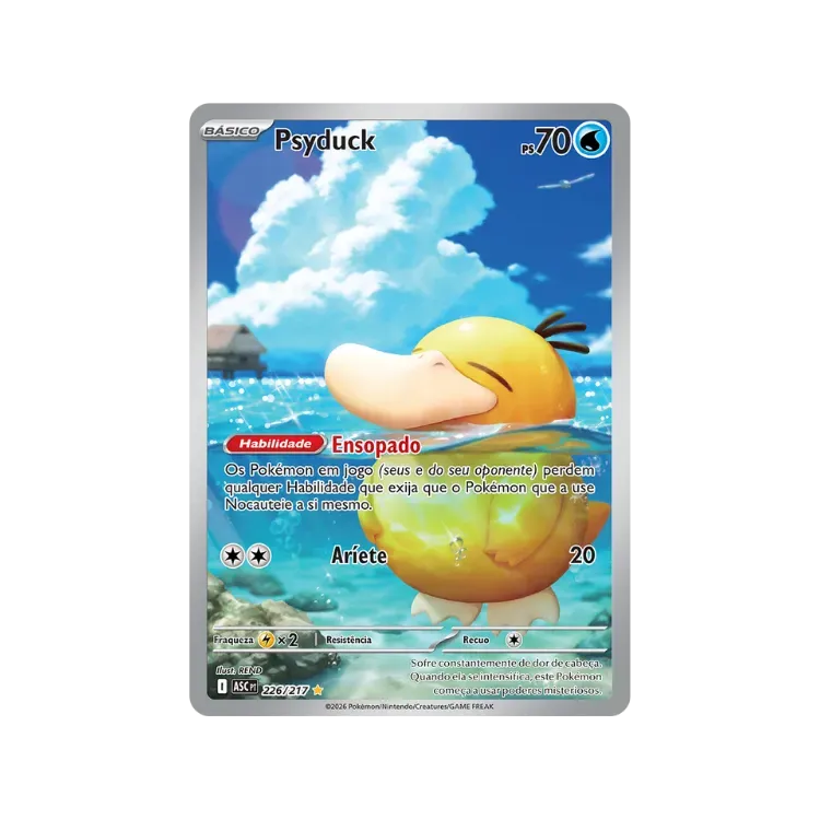 Psyduck (226/217) Heróis Excelsos Pokémon TCG