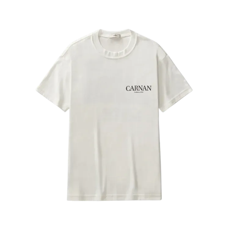 Camiseta Carnan Portrait Heavy Off White