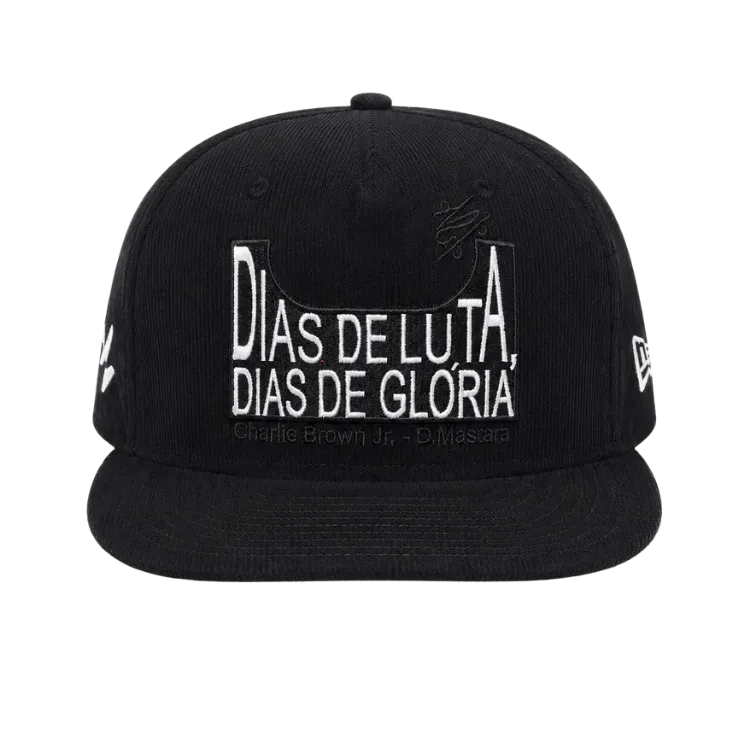 Charlie Brown Jr. x New Era Boné 9FIFTY Snapback Black