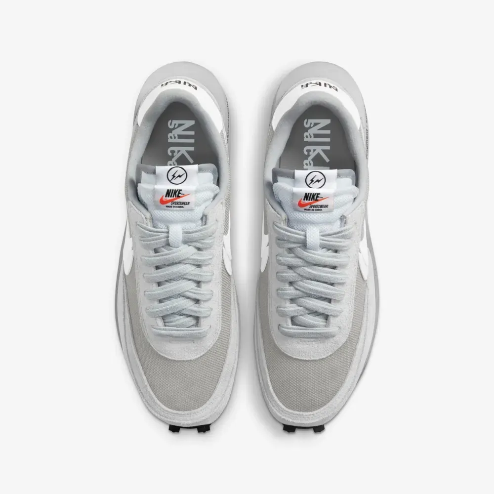 Fragment Design x sacai x Nike LDV Waffle Light Smoke Grey - Droper