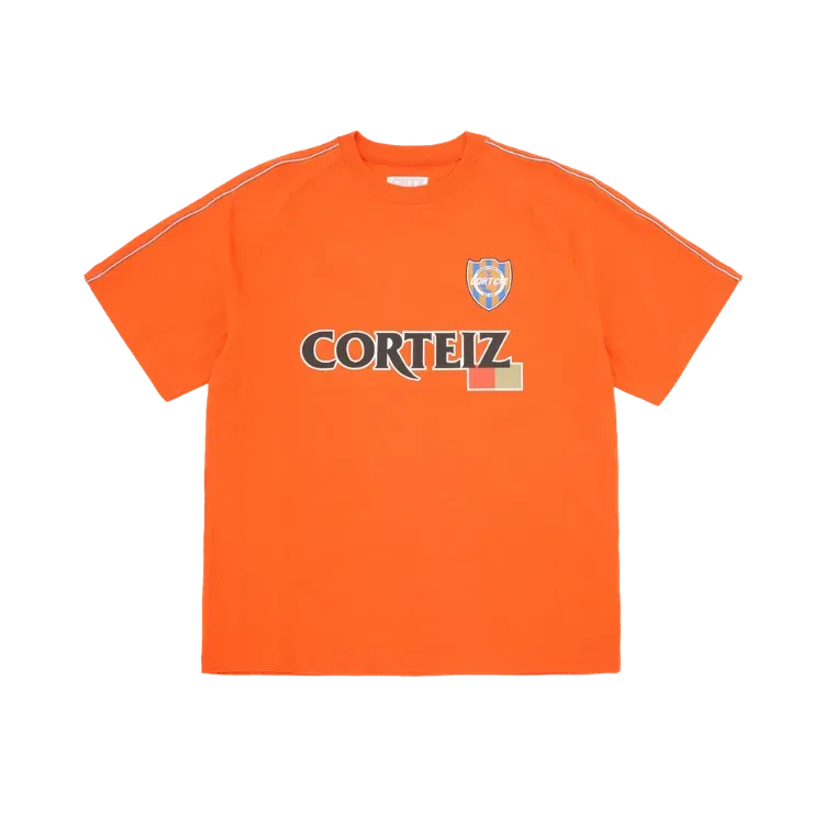 Camiseta Corteiz Giapponese Cotton Jersey Orange