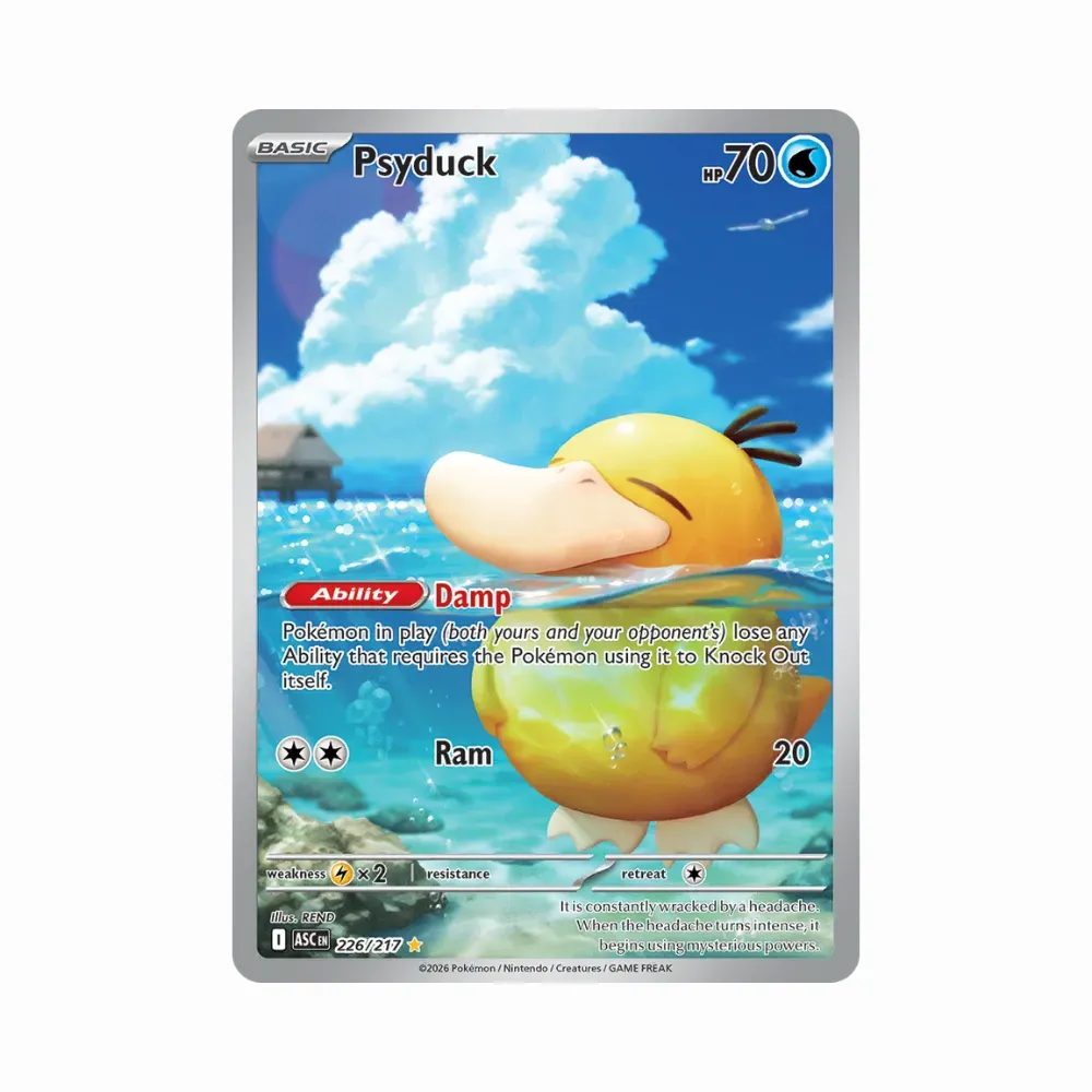 Psyduck (226/217) Heróis Excelsos Pokémon TCG foto 1