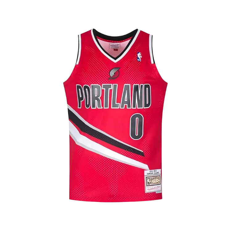 Regata Mitchell & Ness Alternate Swingman Portland 12-13 Damian Lillard Red