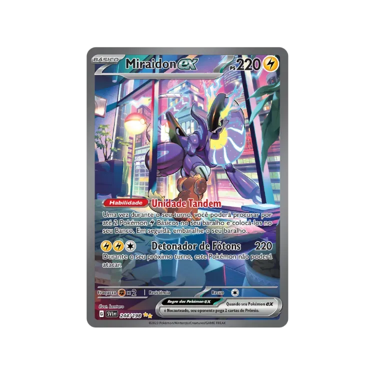 Miraidon ex (244/198) – Pokémon TCG – Escarlate e Violeta