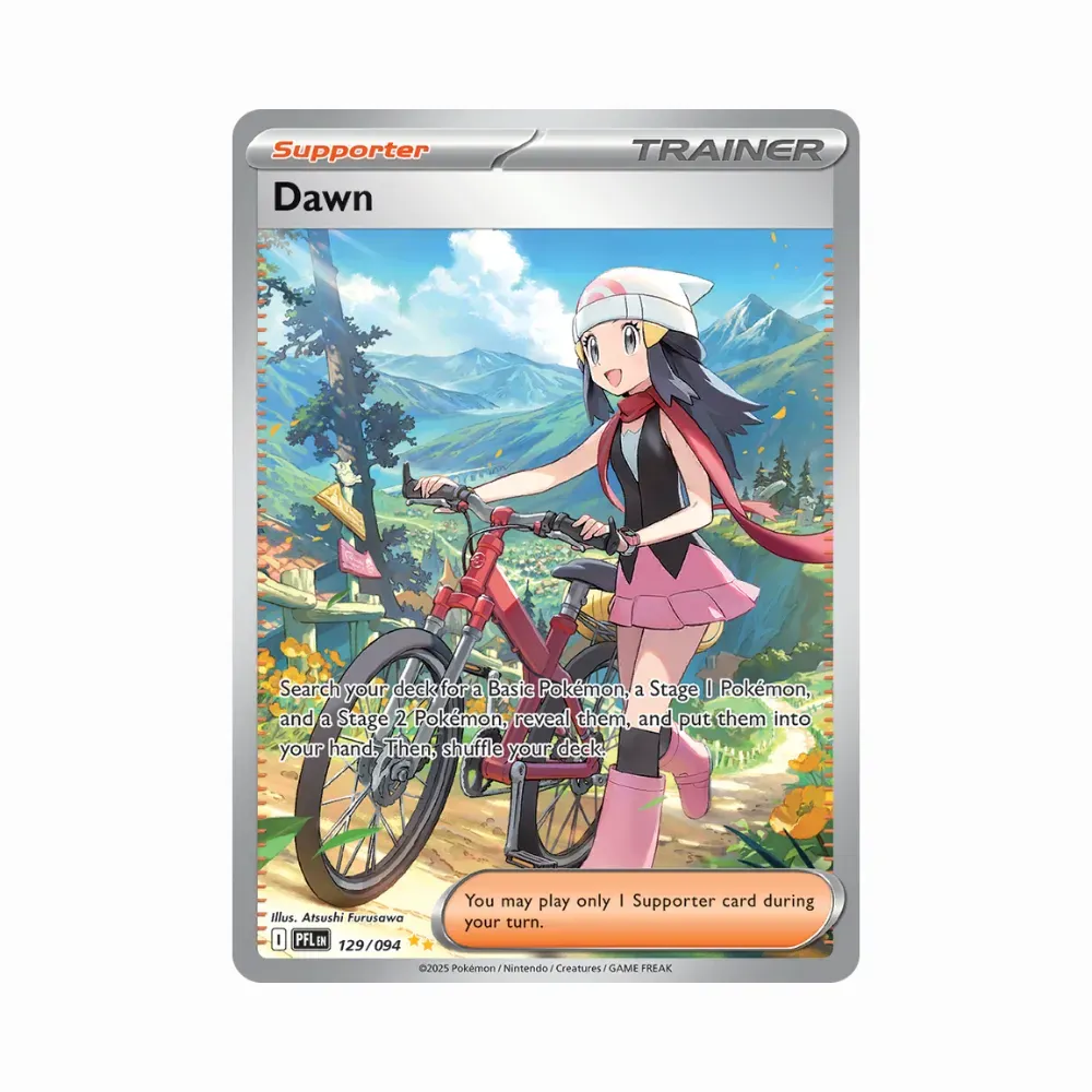 Dawn (129/94) Fogo Fantasmagórico Pokémon TCG foto 1