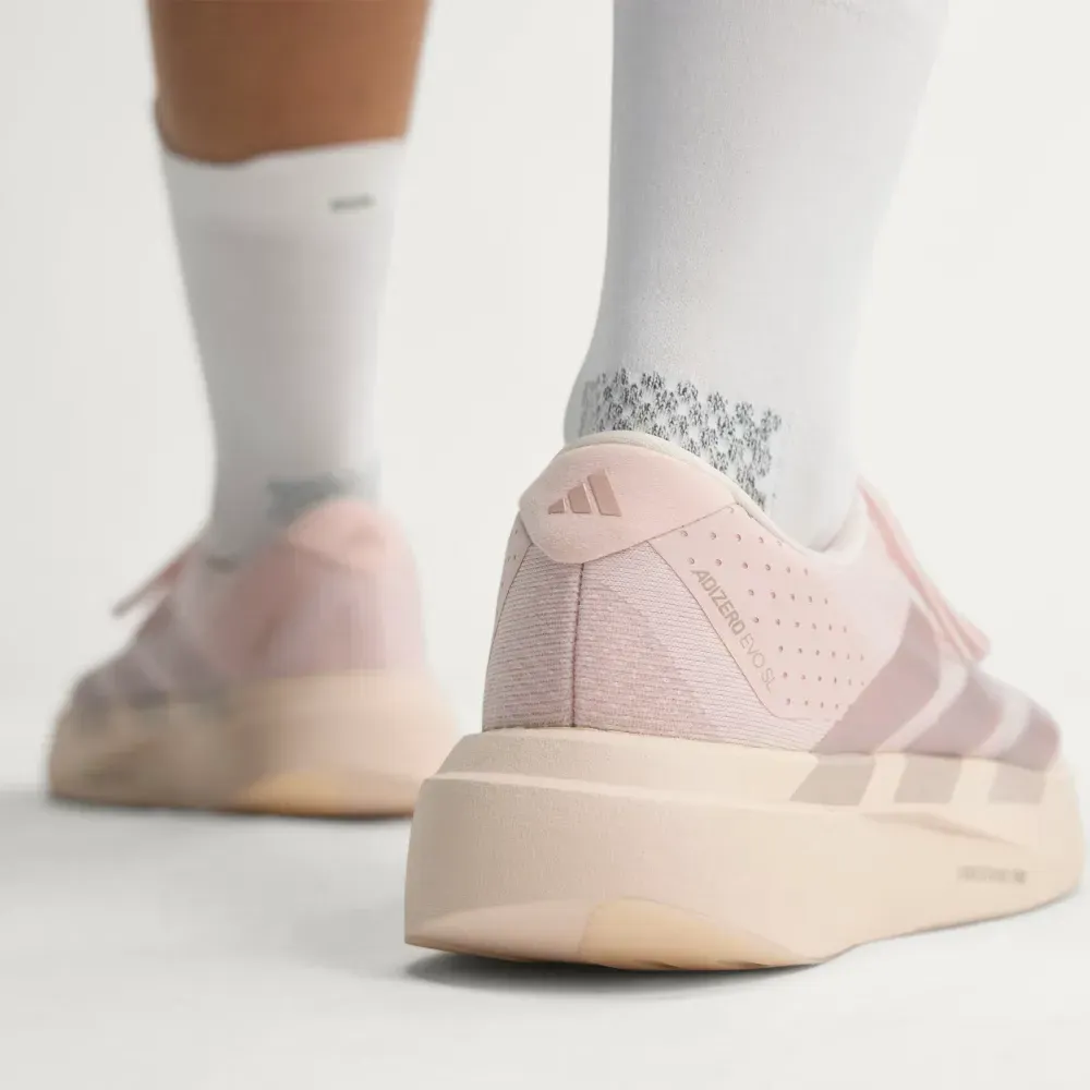 adidas Adizero EVO SL Wonder Quartz Grey Wonder Taupe Feminino foto 4