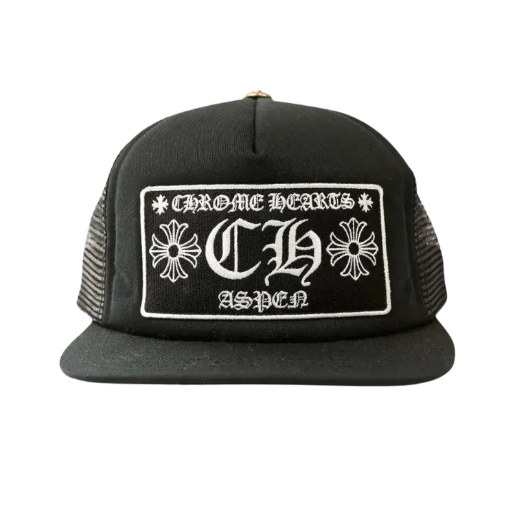 Boné Chrome Hearts CH New York City Trucker Black
