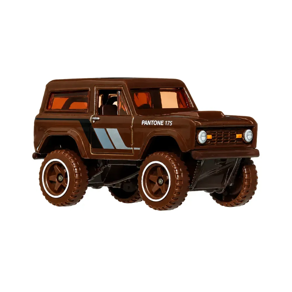 Pantone x Hot Wheels Silver Series Ford Bronco 175 Brown - Droper