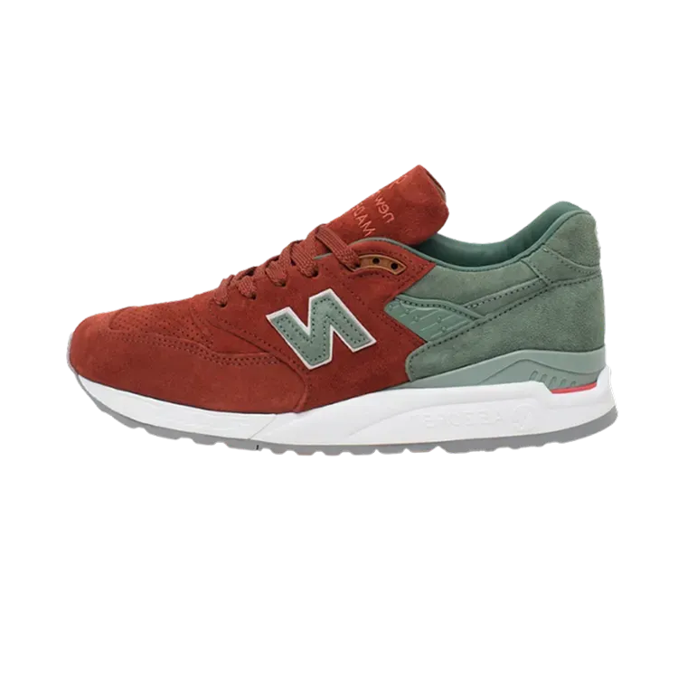 New Balance 998 Concepts Rivalry Pack Boston Green Rust