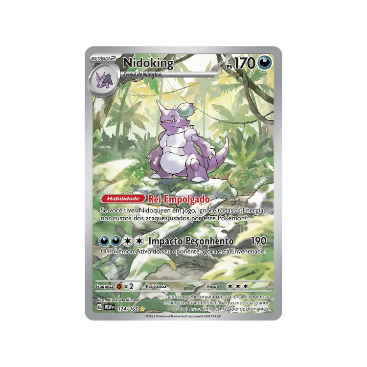 Nidoking (174/165) – Pokémon TCG – 151 - Droper