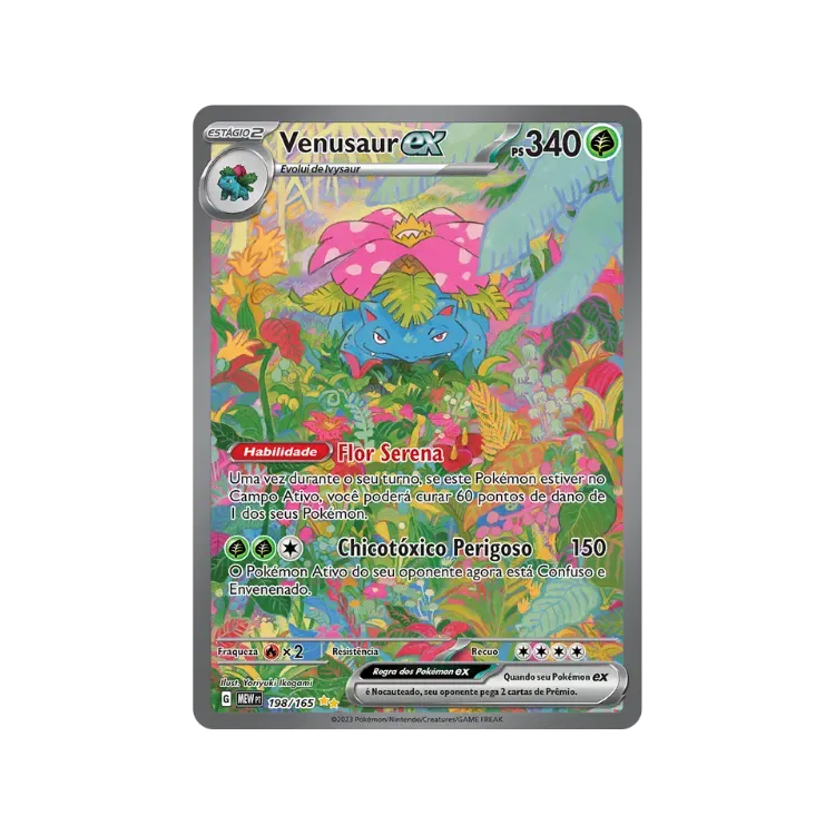 Venusaur ex (198/165) – Pokémon TCG – 151 - Droper