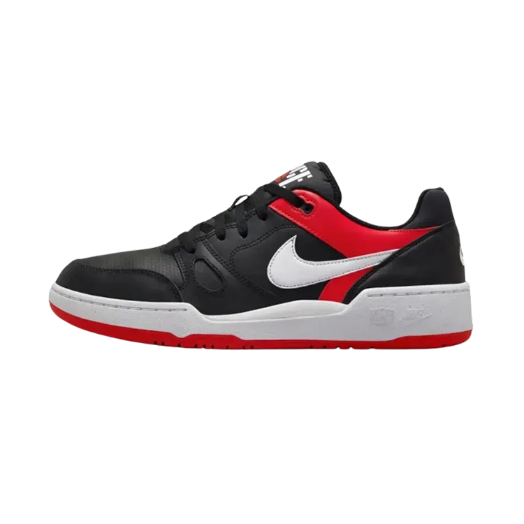 Nike Full Force Low Black University Red White