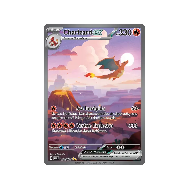 Charizard ex (199/165) – Pokémon TCG – 151
