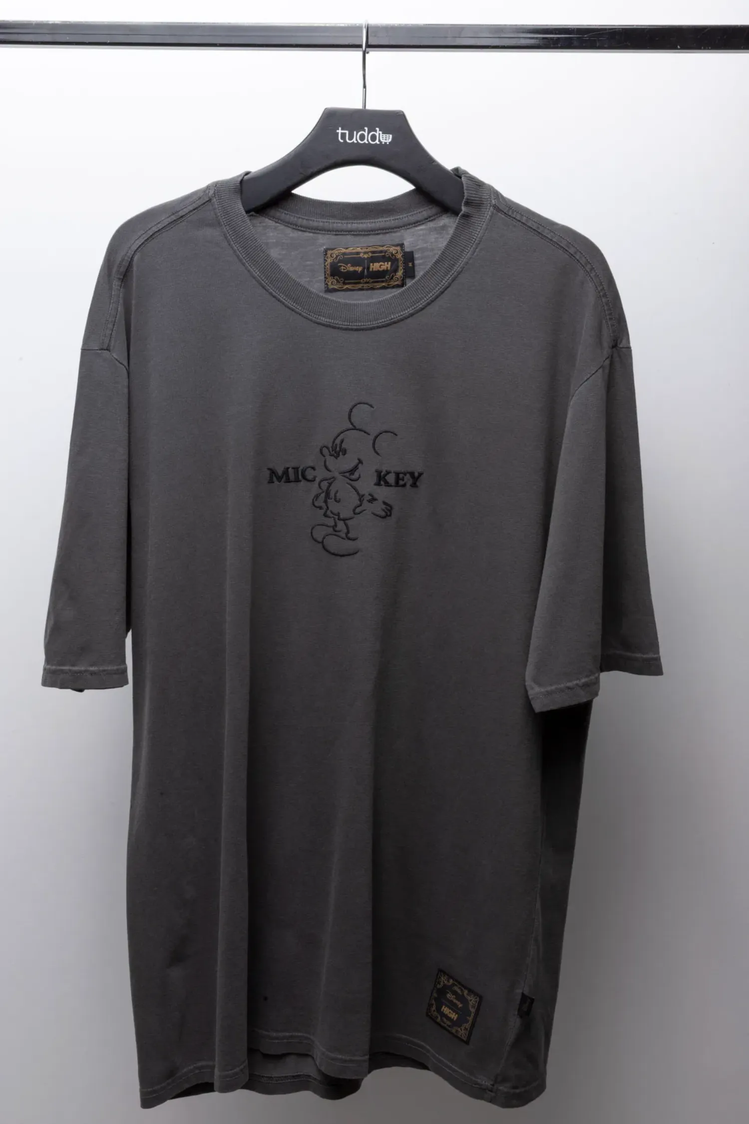 Disney x High Company Camiseta Silhouette Black — G / XG / XXG, Novo