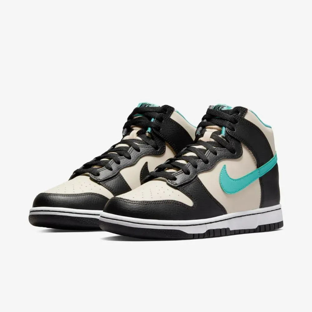 Nike Dunk High Retro EMB Pearl White and Washed Teal - Droper