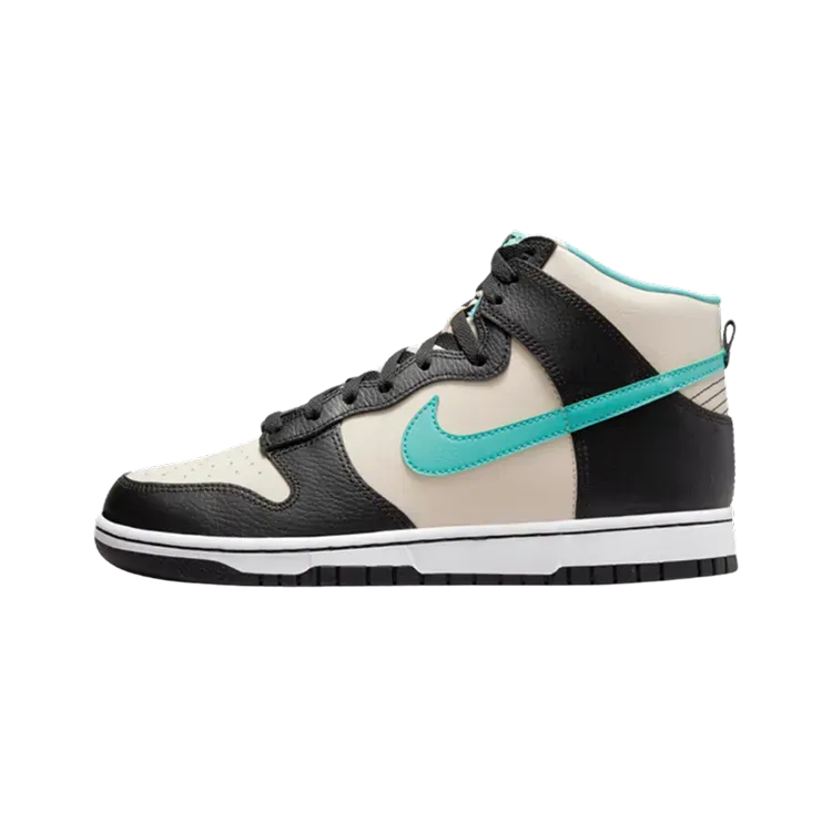 Nike Dunk High Retro EMB Pearl White and Washed Teal