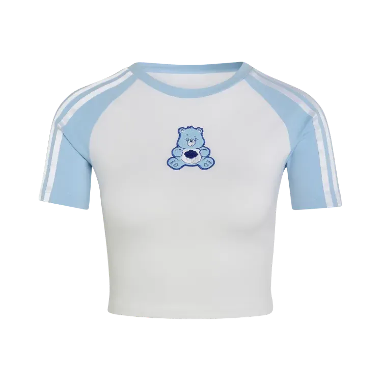 Care Bears x adidas Camiseta Baby Tee White Clear Sky