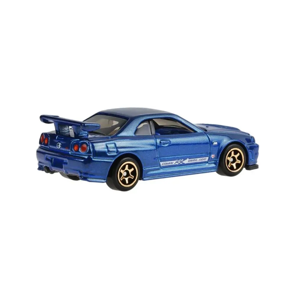 Hotwheels Nissan Skyline GT-R Blue - Droper
