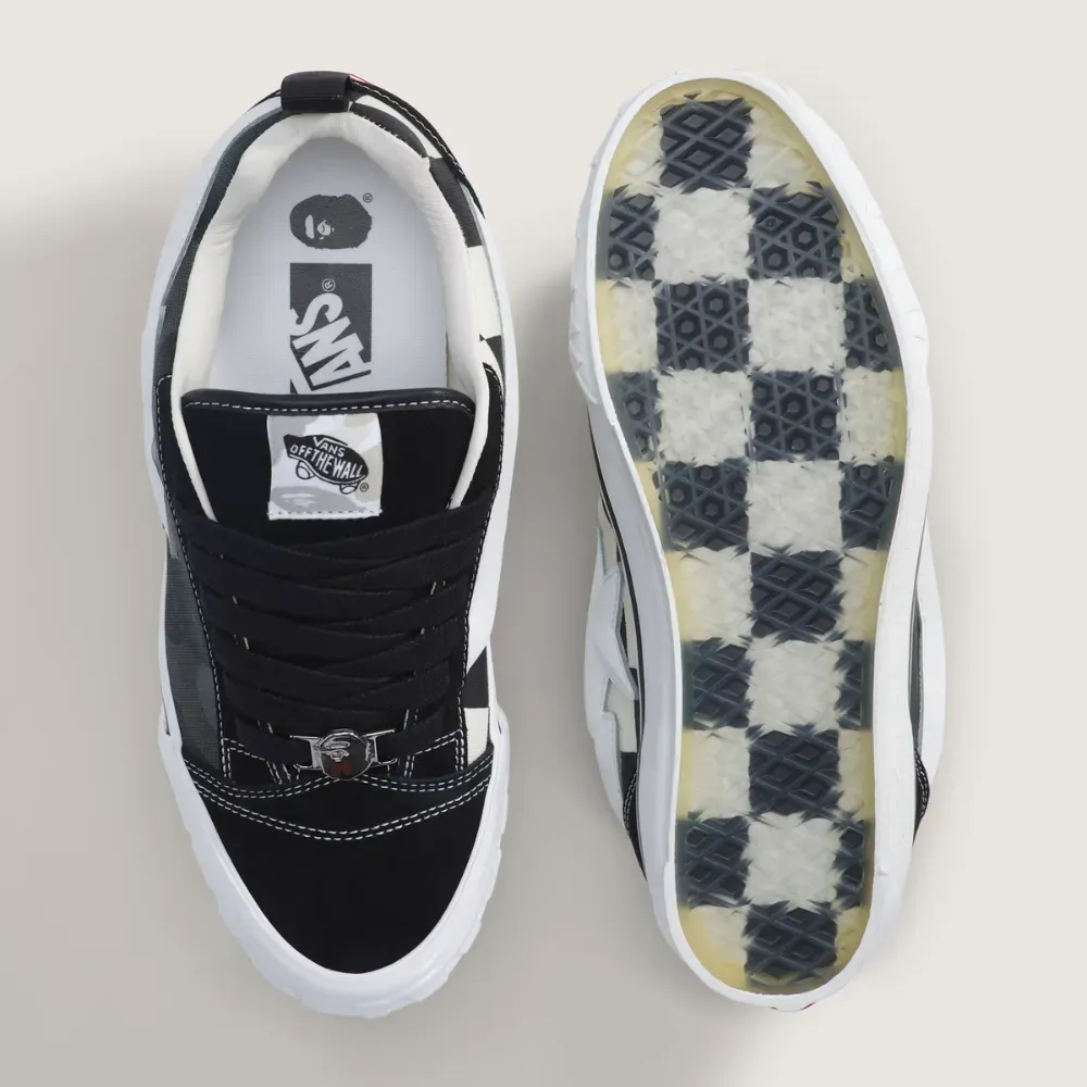 Imagem BAPE x Vans Premium Knu Skool Camo Black