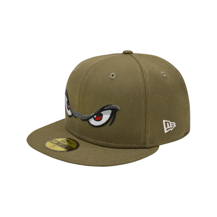 New Era x Corteiz Boné 59FIFTY Fitted Cap Olive