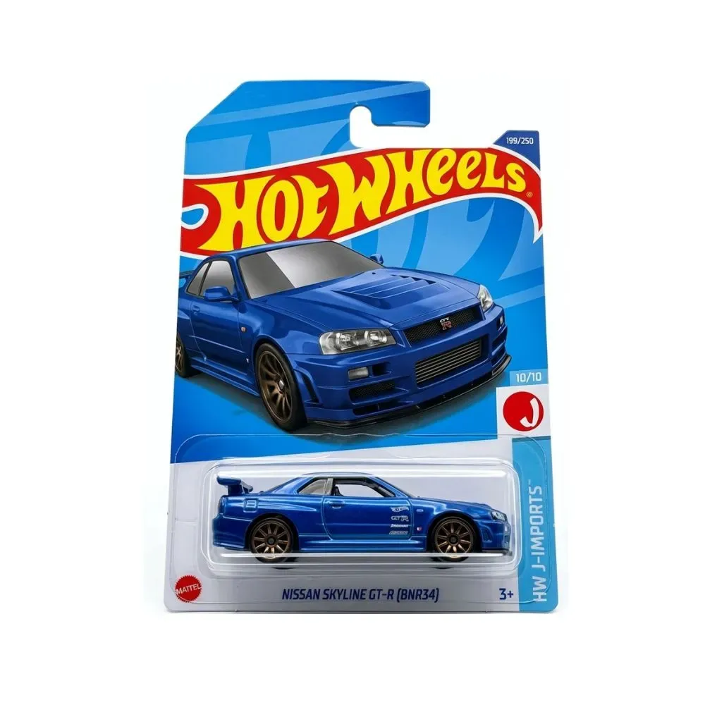 Hotwheels Nissan Skyline GT-R Blue - Droper