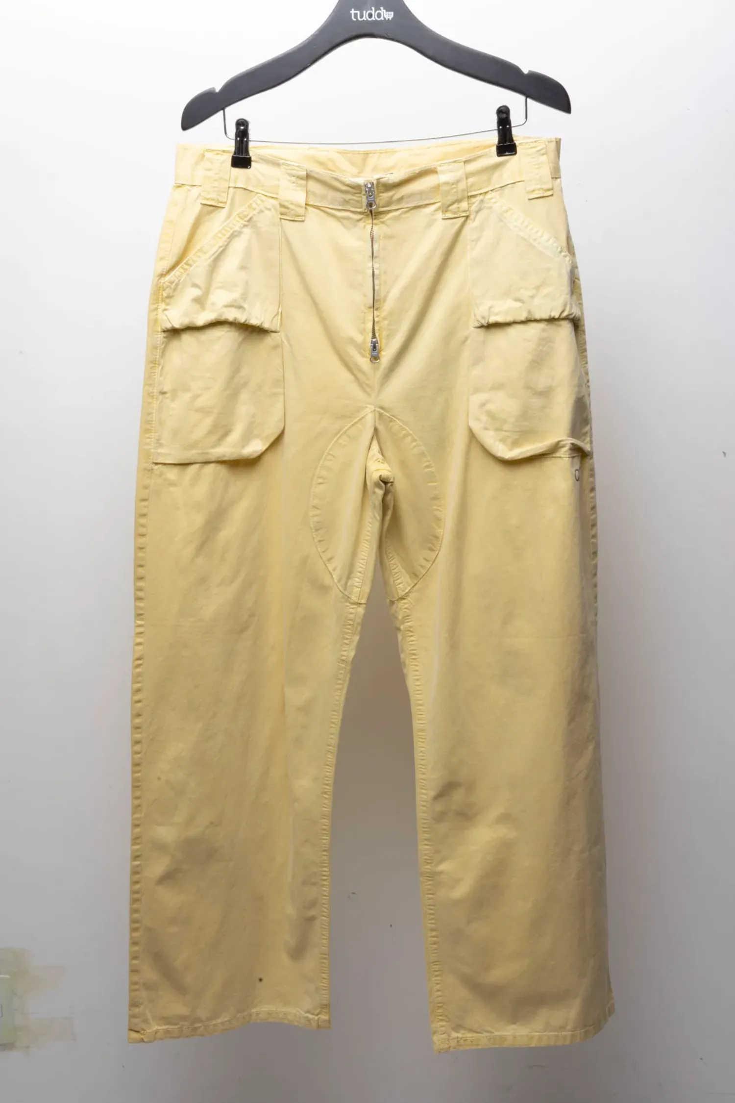 Calça Quadro Creations Rodes Double-Zip Yellow