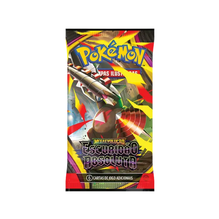 Booster Avulso ME05 Escuridão Absoluta (Excadrill) Pokémon TCG PT-BR