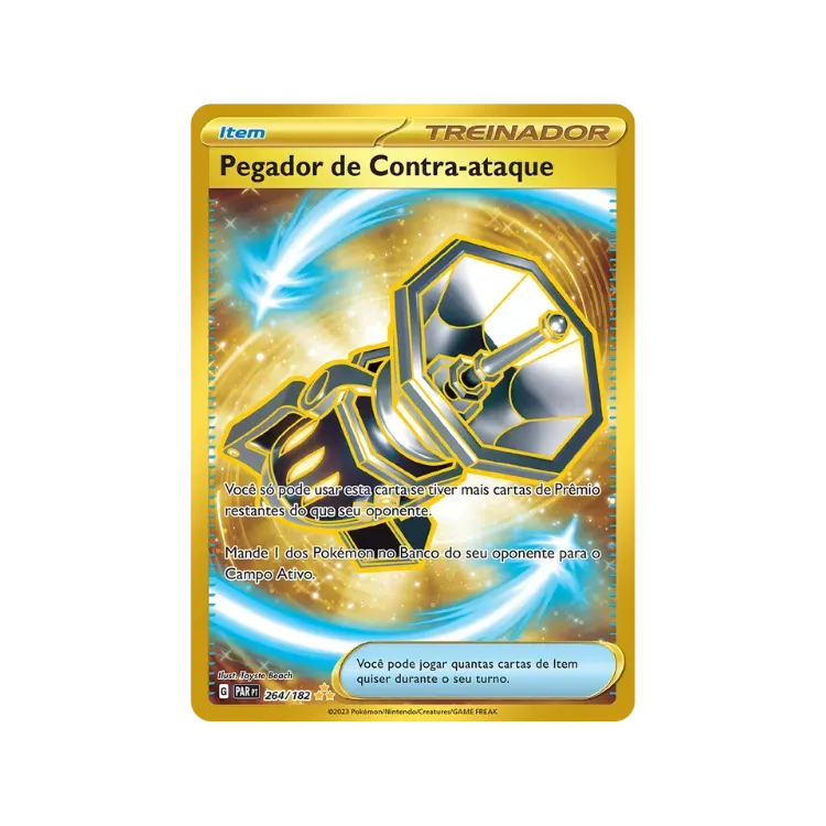 Pegador de Contra-ataque (264/182) Fenda Paradoxal Pokémon TCG