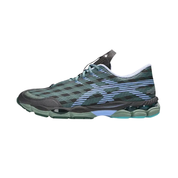 Kiko Kostadinov x Asics US8-S Gel-NYC Roasted Coffee Periwinkle Blue