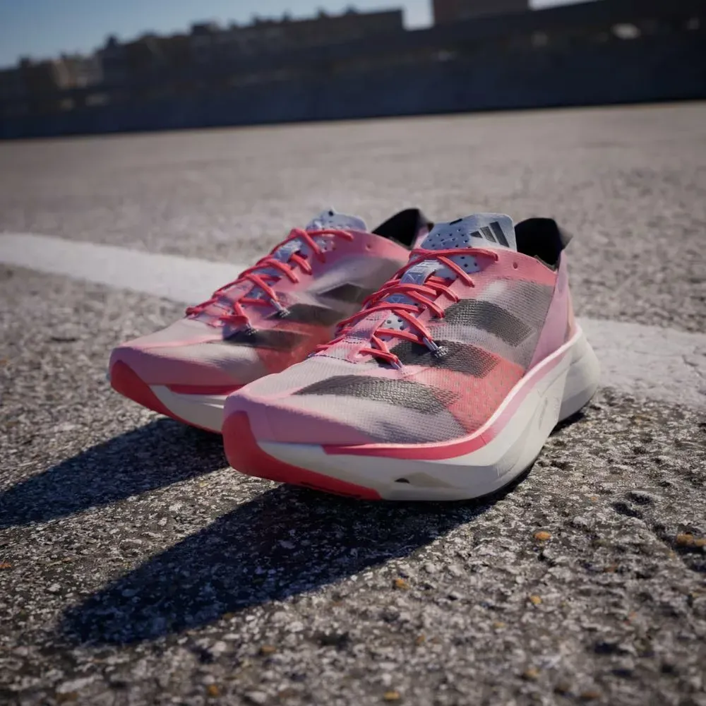 adidas Adizero Adios Pro 3 Pink Spark Aurora Met. Sandy Pink - Droper