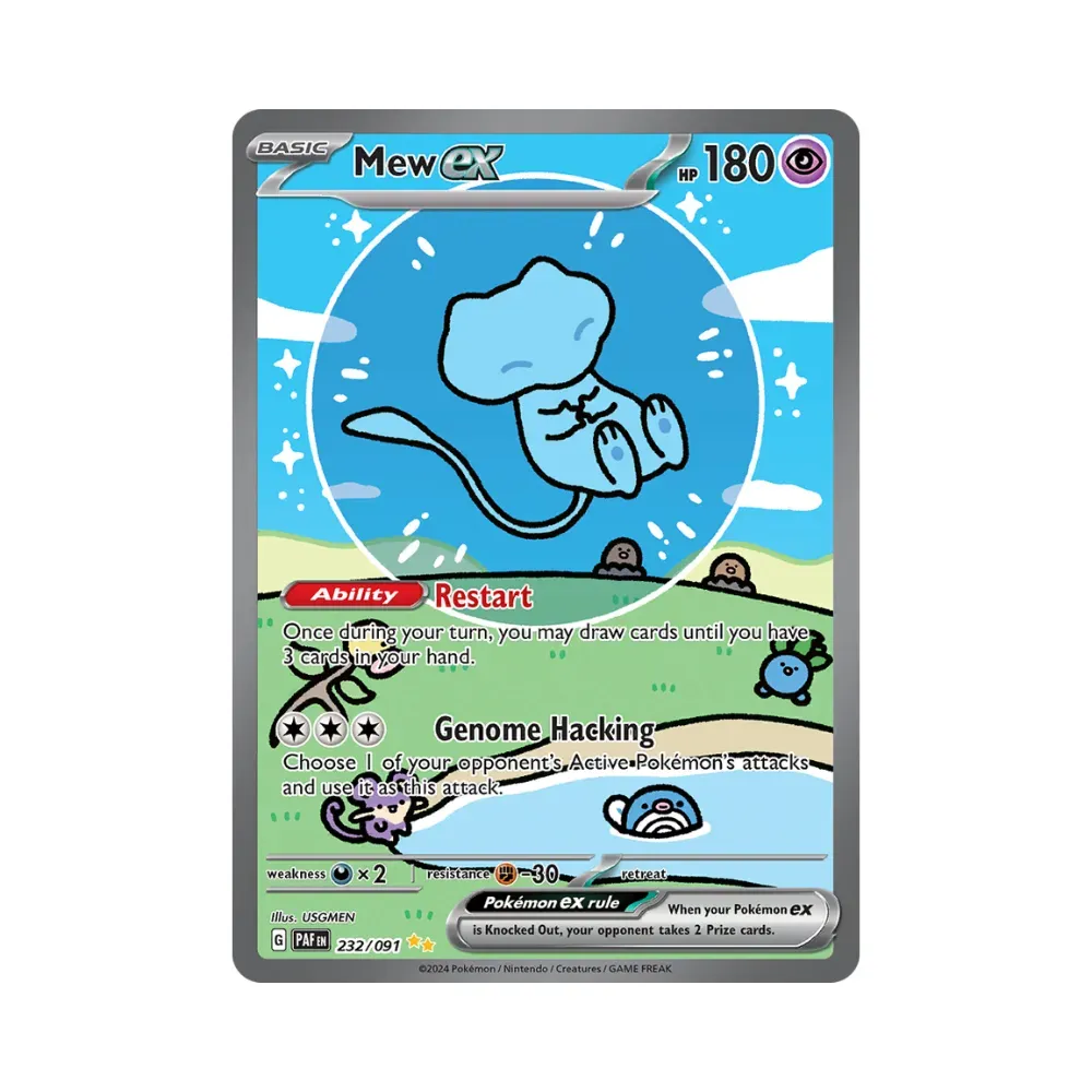 Mew ex (232/91) Destinos de Paldea Pokémon TCG - Droper