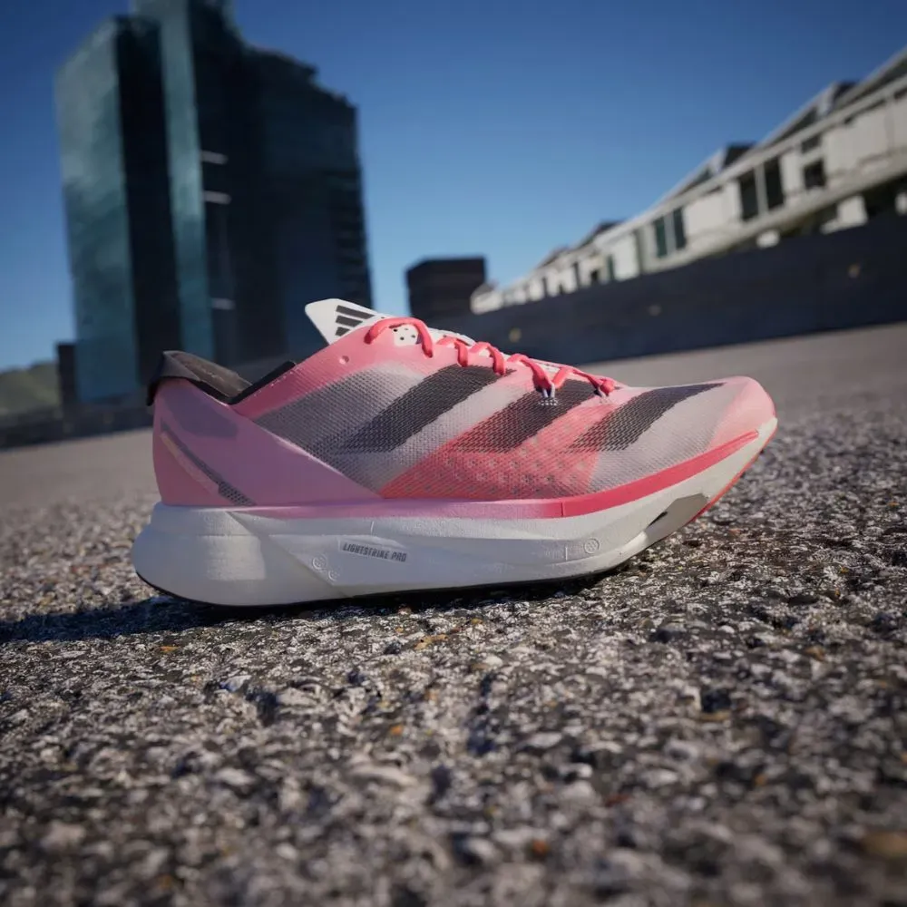ローズ adidas Adizero Adios Pro 3 Pink Spark Aurora Met. Sandy Pink - Droper