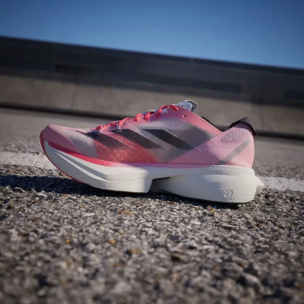adidas Adizero Adios Pro 3 Pink Spark Aurora Met. Sandy Pink - Droper