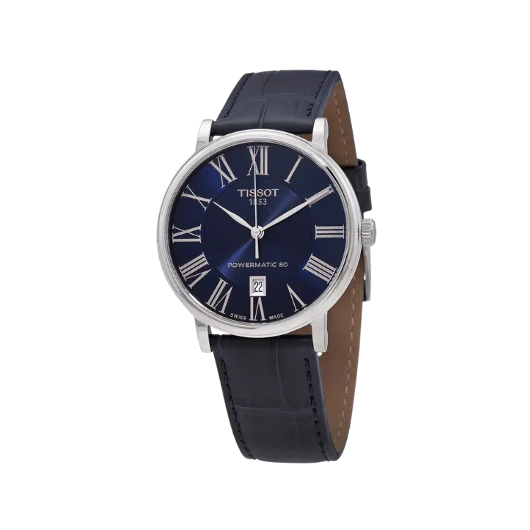 Relógio Tissot Carson Automatic Blue Dial 40 mm