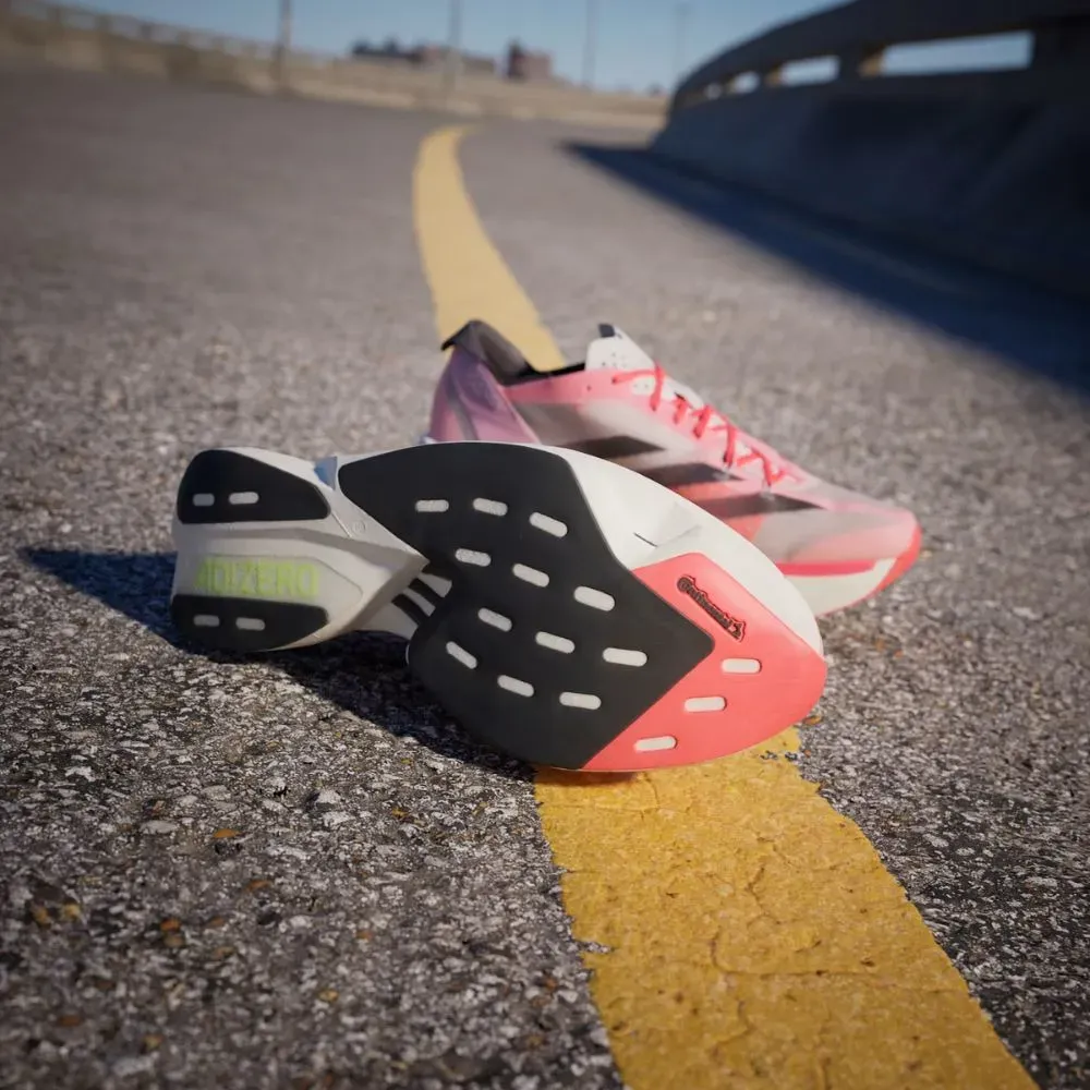 adidas Adizero Adios Pro 3 Pink Spark Aurora Met. Sandy Pink - Droper